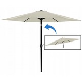 Gardenline - parasol - waterbestendig - Ø 3 meter - beige