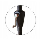 Gardenline - parasol - waterbestendig - Ø 3 meter - beige