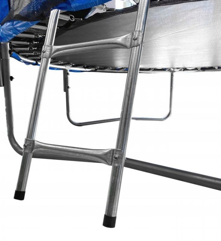 Gardenline - trampoline - Ø374 cm - met veiligheidsnet - blauw