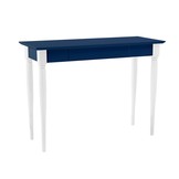 Mamo marineblauwe schrijftafel met beukenhouten laden en FSC-certificering