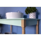 Mamo Marineblauwe Open Wastafel | 105cm breed, FSC Functies & 1 plank