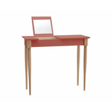 Mamo Kaptafel met spiegel in Antiek Roze | Natuurlijk beukenhouten poten