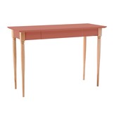 Mamo Schrijftafel // 105cm Antiek Roze // Beukenhout Poten