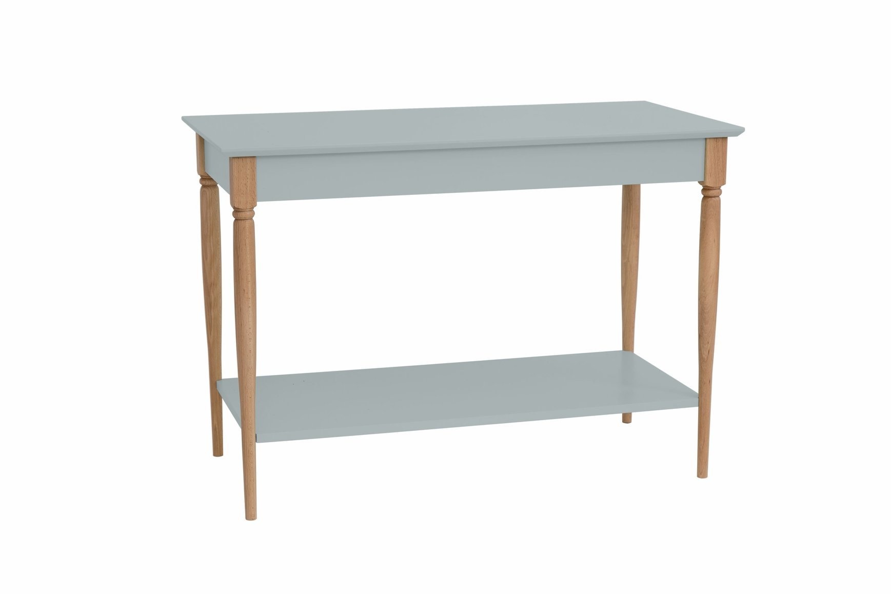 Mamo Open Wastafel 105cm Lichtgrijs | Beukenhout & Gelamineerd MDF | FSC100% & FSCMIX Gecertificeerd