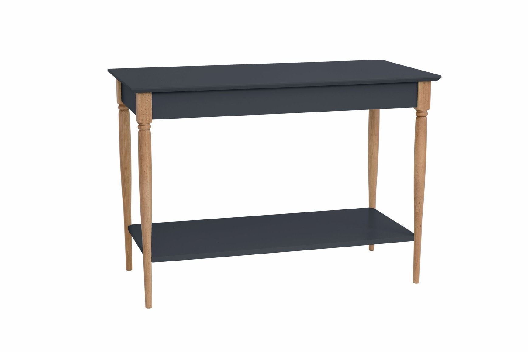 Mamo Open Wastafel | Beukenhout en Grafiet | 105x74x52 cm