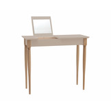 Mamo Kaptafel met Spiegel - Natuurlijk Beukenhout Poten | Bruin Beige (S 2005-Y50R)