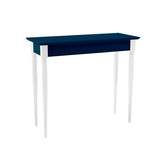 Mamo Schrijftafel - Beukenhout en MDF - Petrolblauw | 85x40x74cm