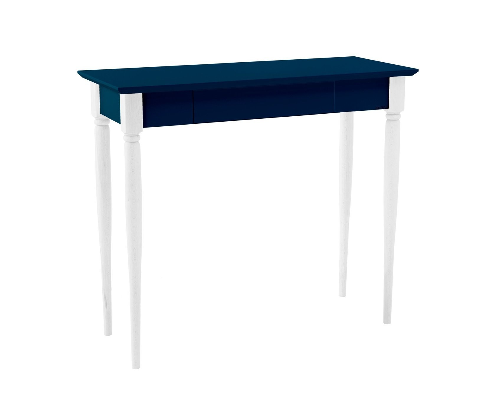 Mamo Schrijftafel - Beukenhout en MDF - Petrolblauw | 85x40x74cm