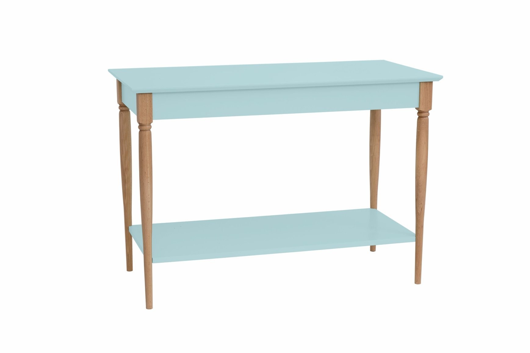 Mamo Open Wastafel - Licht Turkoois | Beukenhout & MDF | FSC Gecertificeerd