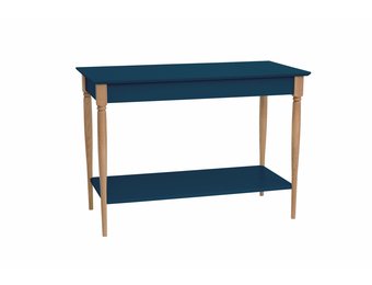 Mamo open wastafel - Beukenhout - Petrolblauw - 105x74x52cm