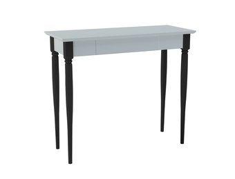 Mamo lichtgrijze schrijftafel - FSC100%, beukenhout en gelamineerd gelakt MDF, 105 x 50/35 cm