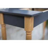 Mamo kaptafel met spiegel | Lichtgrijs | FSC100% | Beukenhout | B 85 x D 35 x H 74 cm