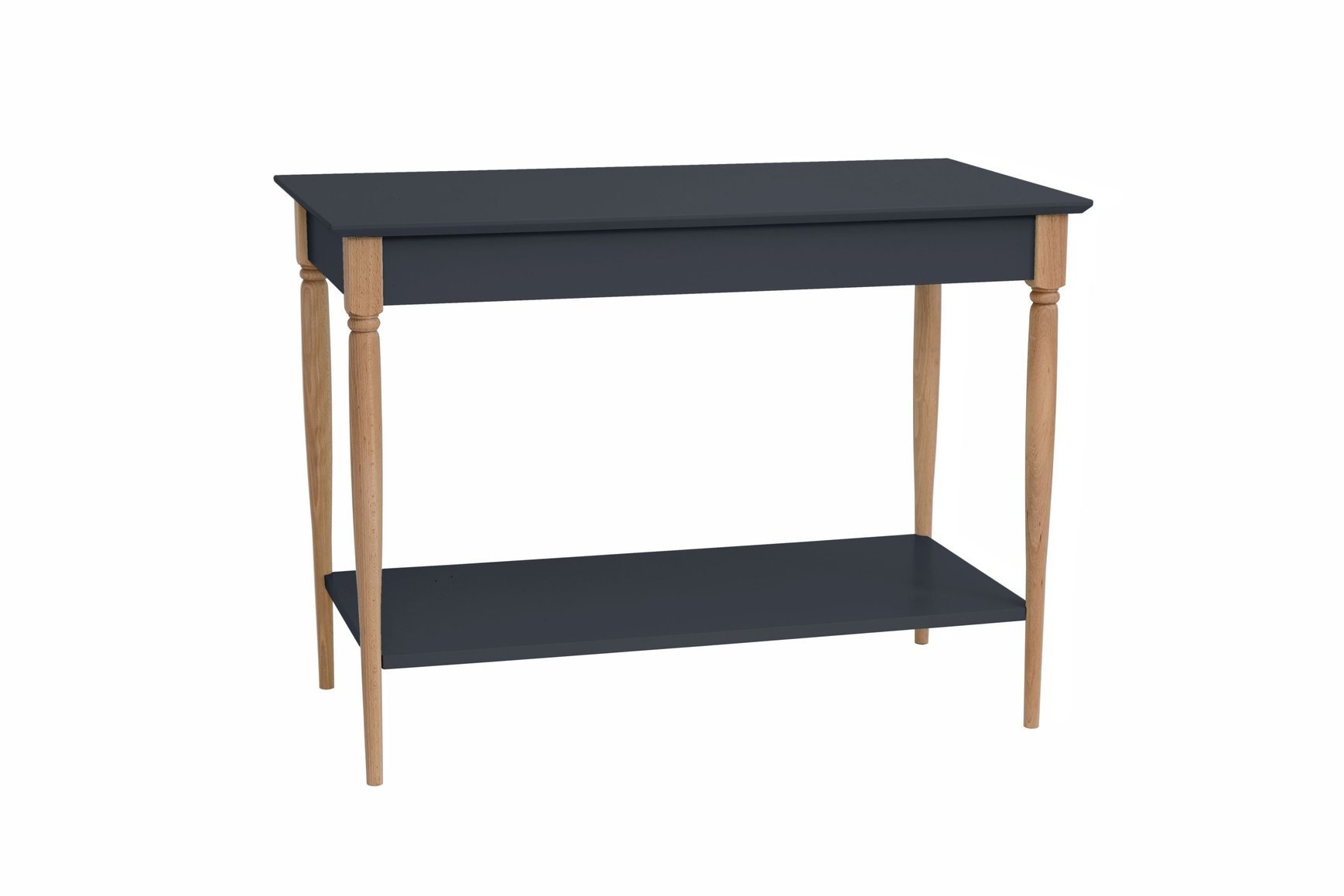 Mamo open wastafel - 65cm breed - Beukenhout & grafiet gelakt MDF
