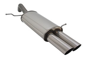 Sportuitlaat - Ford Fiesta MK7 ST (JA8) - 2x76mm MS-Design - High Quality