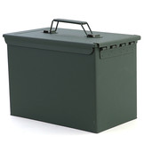 Munitiekist - metaal - 327x185x227 mm - groen - 3,2 kg