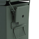 Munitiekist - metaal - 327x185x227 mm - groen - 3,2 kg