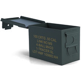 Munitiekist - metaal - 327x185x227 mm - groen - 3,2 kg