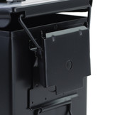 Munitiekist - metaal - 327x185x227 mm - zwart - 3,2 kg