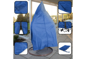 Beschermhoes - voor hangstoel - 190x100 cm - blauw