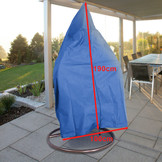 Beschermhoes - voor hangstoel - 190x100 cm - blauw