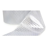 Afzetlint - zelfklevende signaaltape - 100 m - wit