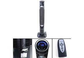 RAMROXX - torenventilator - LED-touchdisplay - 127x16 cm