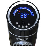 RAMROXX - torenventilator - LED-touchdisplay - 127x16 cm