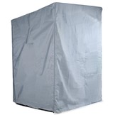 Beschermhoes - voor strandstoel - tuinstoelen - 160-150x135x10 cm - grijs
