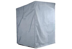 Beschermhoes - voor strandstoel - tuinstoelen - 160-150x135x10 cm - grijs