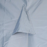 Beschermhoes - voor strandstoel - tuinstoelen - 160-150x135x10 cm - grijs