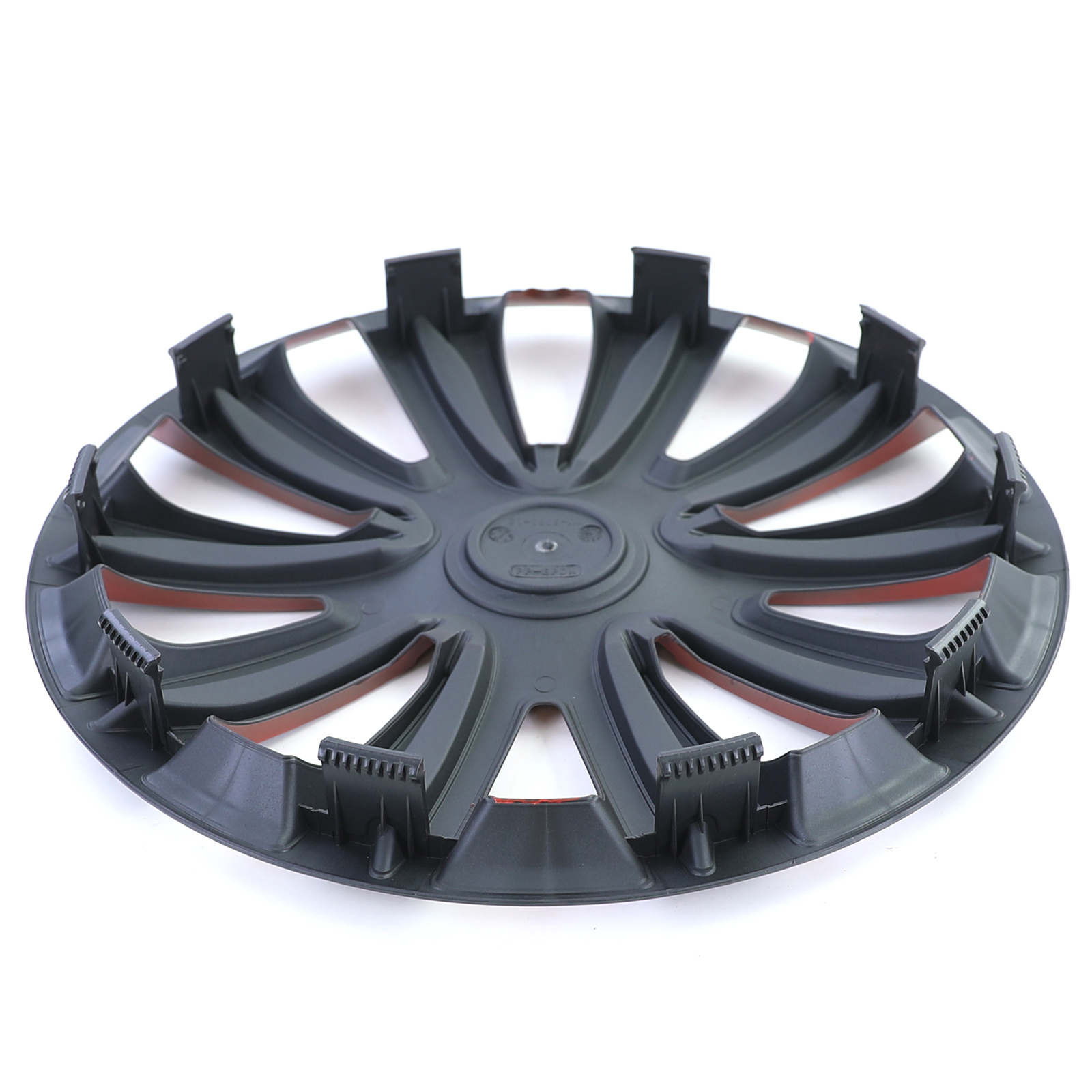 Tenzo-R - wieldoppen - voor stalen velgen - 15'' - zwart rood