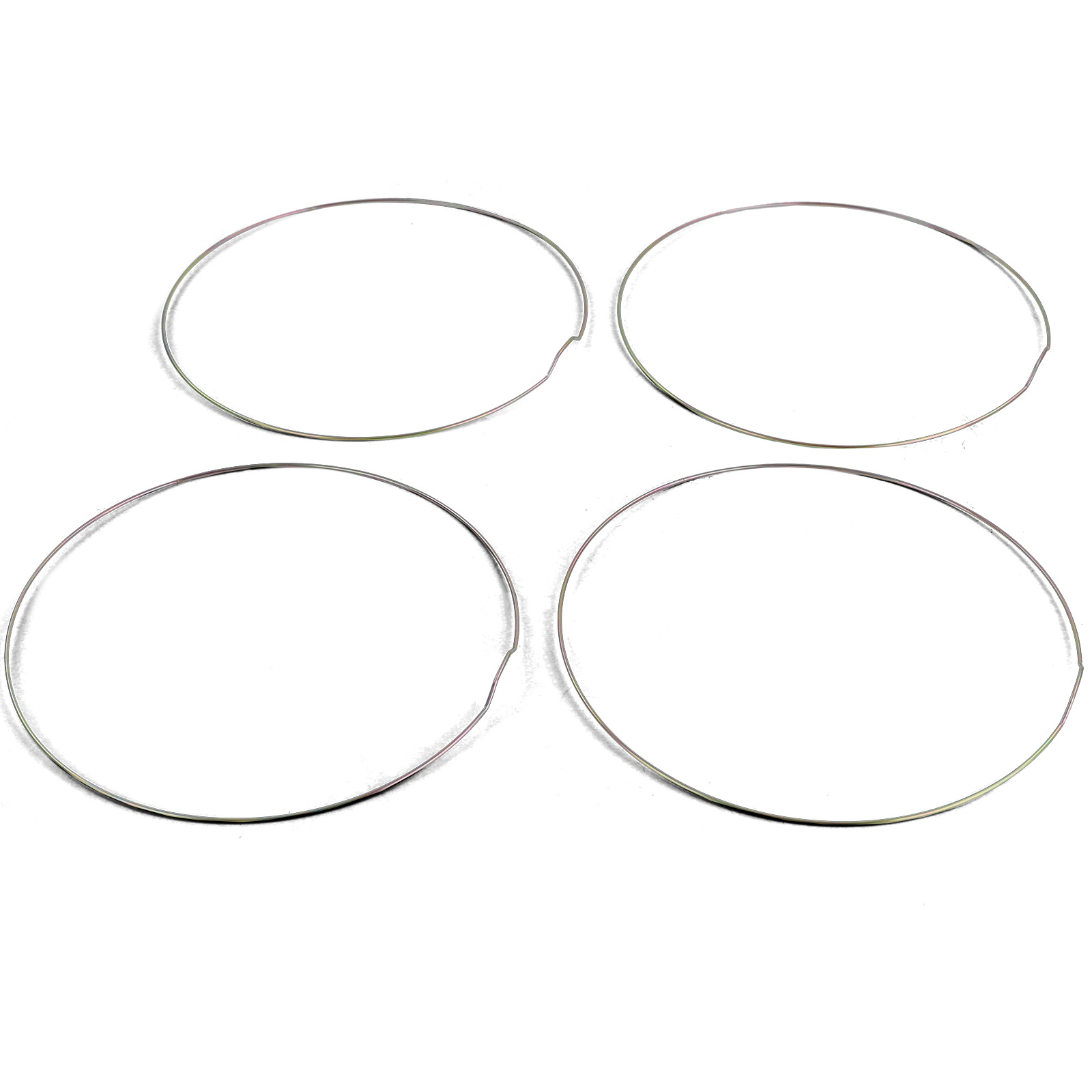 Tenzo-R - wieldoppen - voor stalen velgen - 15'' - zwart rood