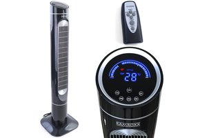 RAMROXX - torenventilator - LED-touchdisplay - 127x16 cm