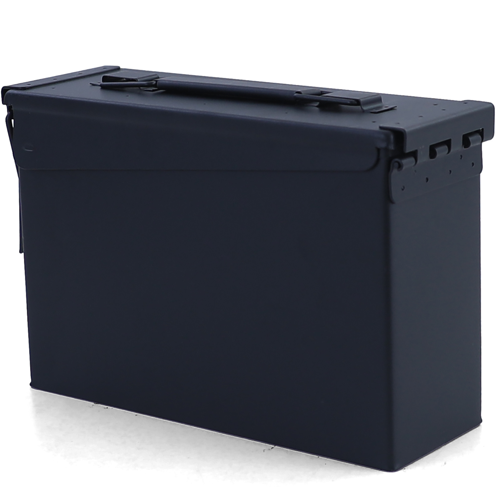Munitiekist - metaal - 275x97x185 mm - zwart - 1,6 kg