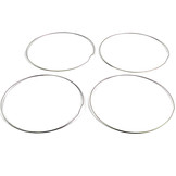 Tenzo-R - wieldoppen - voor stalen velgen - 14'' - blauw carbon