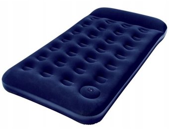 Bestway - luchtbed - ingebouwde voetpomp - 188x99x22 cm - blauw