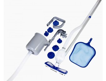 Gardenline - zwembad schoonmaakset - met skimmer en stofzuiger