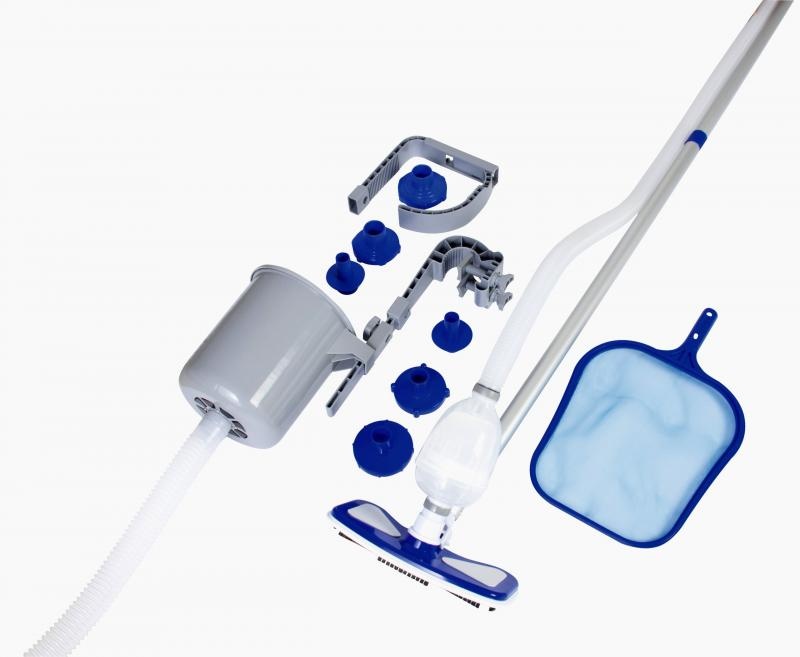 Gardenline - zwembad schoonmaakset - met skimmer en stofzuiger