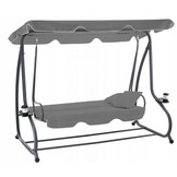 Gardenline - schommelbank - tuinbank - 210x120x170 cm - grijs