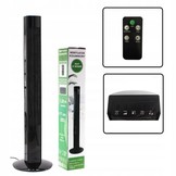 Staande ventilator - 3 snelheden - afstandsbediening - 120 cm