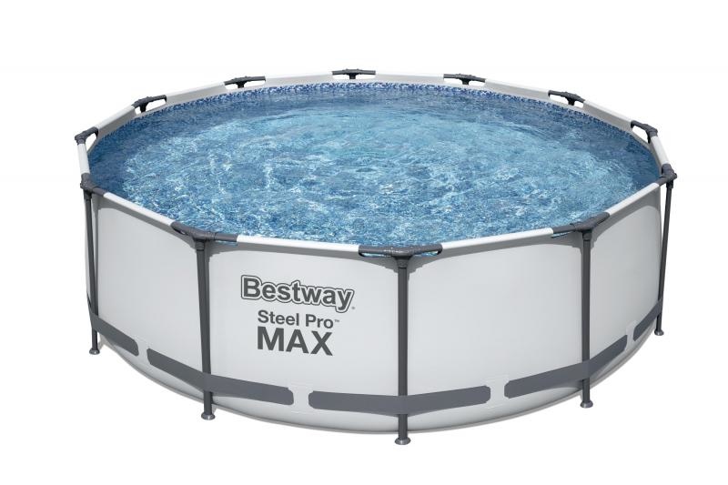 Bestway - opzetzwembad - 366x100 cm - compleet met accessoires