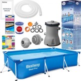 Bestway - opzetzwembad - 300x201x66 cm - met filterpomp