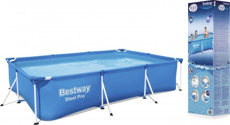 Bestway - opzetzwembad - 300x201x66 cm - met filterpomp