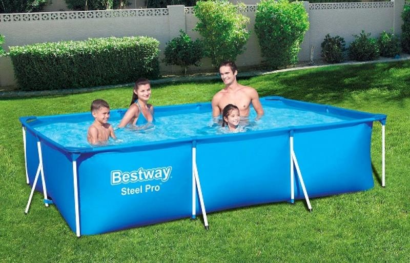 Bestway - opzetzwembad - 300x201x66 cm - met filterpomp
