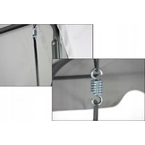 Gardenline - schommelbank - tuinbank - 170x110x153 cm - grijs