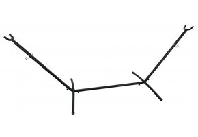 Gardenline - hangmatstandaard - 260x107x100 cm - zwart