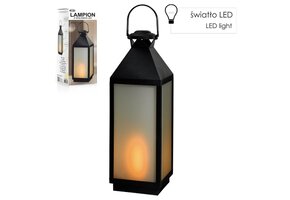 Lantaarn - LED-verlichting - unieke decoratie - 195x195x600 mm