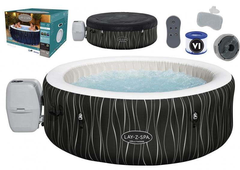 Bestway - opblaasbare jacuzzi - LED verlichting - 196x66 cm