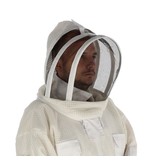 Imkerpak - geventileerd - met afneembare kap - XL - wit
