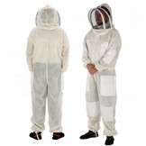 Imkerpak - geventileerd - met afneembare kap - XL - wit